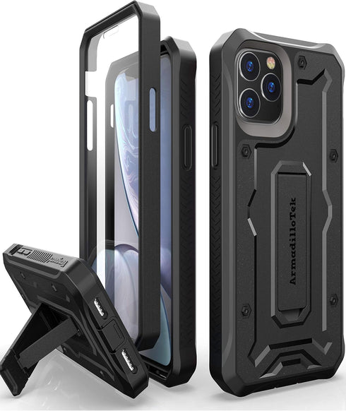 ArmadilloTek Vanguard Compatible with iPhone 11 Pro Max Case (6.5 inches) Military Grade Full-Body Rugged with Kickstand and Built-in Screen Prote...