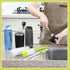 Bottle Cleaning Brush Set - Long Handle Bottle Cleaner for Washing Narrow Neck Beer Bottles, Sports Water Bottles with Straw Brush, Kettle Spout/L...