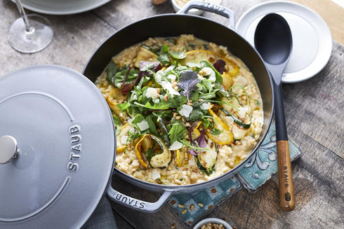 STAUB 40503-107 Serving Spoon Acacia Wood 31 cm Black...