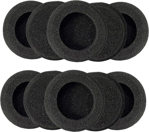 Ear Cushions for Jabra Headset Replacement Foam Ear Pads for Jabra PRO 920 9450 Biz 1500 2300 2400 GN2000 Plantronics HW251N HW510 Blackwire C310 ...