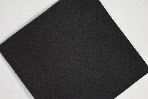 Acrylic Felt Fabric 72" Wide by 36" Long | Craft Felt for DIY Projects, Costumes, Decoration, Holidays | IceFabrics | 1 Yard - Black...