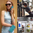 Harryshell Compatible with iPhone 14 / iPhone 13 6.1 inch 5G Wallet Case Detachable Magnetic Cover Zipper Cash Pocket Multi Card Slots Holder Wris...