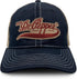 Tee Luv Vintage Drink Dr Pepper Hat - Mesh Back Dr Pepper Soda Baseball Cap (Navy and Beige)...