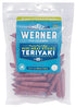 Werner Gourmet Meat Snacks, Teriyaki Mini Sticks - 12 oz....