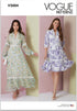 Vogue Misses' Lined Dress Sewing Pattern Packet, Design Code V2004, Sizes 8-10-12-14-16, Multicolor...