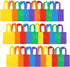 Aneco 30 Pieces Non-Woven Goodie Bags 8×8 Inch Party Favor Gift Bag Reusable Rainbow Cloth Bag for Birthday Party Baby Shower Wedding...