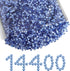 Beadsland Hotfix Rhinestones Bulk, 14400PCS Crystal Hot Fix Rhinestones for Crafts Clothes DIY Decoration, Light Sapphire, SS10, 2.7-2.9mm...