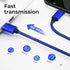 Fast Charger Cable for Motorola One Action/Macro/Vision/Zoom/Hyper/Power/Fusion+/5G Ace UW, (2Pack, 6.6Ft) Nylon Braided Charging Cord for Moto G5...
