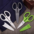 6in Multipurpose Scissors, Stainless Steel Sharp Basic Shears for School Office Home Kitchen Household Craft Supplies w/Protective Cover, Comfort ...