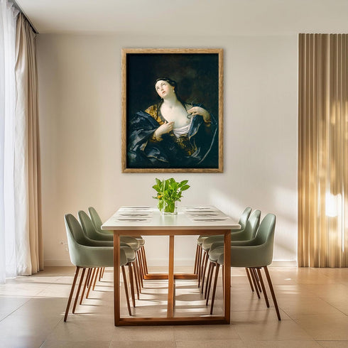 Posterizer 1 pcs-The Death of Cleopatra c. 1625 painting poster-Religious Posters-Gifts for Christians -Decor for Church, Sunday School Classroom-...