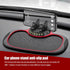 1 PC Car Dashboard Protection Pad, Soft Waterproof PVC Anti-Slip Vehicle Mat with Temporary Parking Number, Universal Automotive Phone Holder Acce...