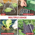 Landscape Staples 5 Inch 50 Pack,Garden Staples Galvanized Ground Stakes Anti-Rust Landscape Fabric Staples Garden Stakes for Irrigation Tubing, F...