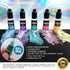 Pixiss Iridescent Color Changing Alcohol Ink Set - 5 Shades of Alcohol Ink for Epoxy Resin Supplies, Yupo Paper, Tumblers, Coasters - Resin Colora...