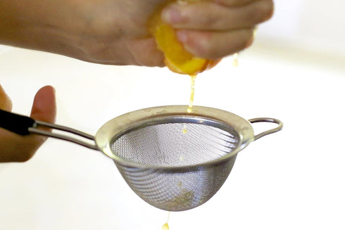 Fine Mesh Stainless Steel Mini Tea Strainer with Non Slip Handle - 3 inch - Ideal Size for Straining Teas and Cocktails or Sifting Flour, Sugar, S...