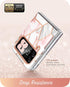 i-Blason Cosmo Series Case for Samsung Galaxy Z Flip 3 5G (2021), Slim Stylish Protective Bumper Case Without Built-in Screen Protector (Marble)...