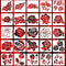 Rose Flower Stencils 6inch Reusable Rose Stencils for Painting on Wood Canvas Wall Furniture Floral Stencil Border Flowers Templates for Crafts De...