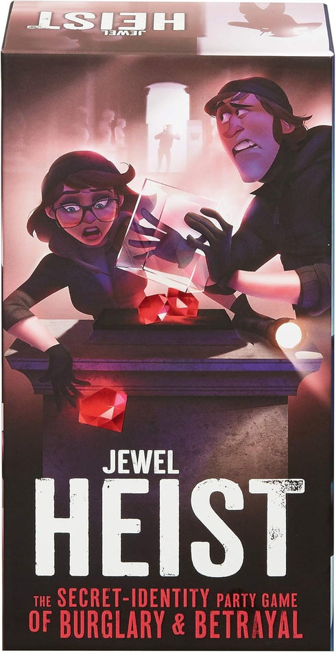 Mattel Games Jewel Heist Team Strategy Game, Mystery Role-Play Social Deduction Game with Game Board, Vault and Jewels, for Adults, Family and Kid...