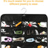 Luney Hanging Jewelry Organizer, 80 Pockets Earring Holder Organizer with Pockets for Woman, for Hanging Earrings, Necklaces, Bracelets, Rings, St...