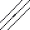 bouti1583 Black Oxide Stainless Steel Ball Chain Necklace - 3.2mm, 29.5"...