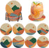 8 Pcs Diamond Painting Coasters Adults Kits with Holder,Sunset Mountain Landscape Diamond Painting Coasters Abstract Drinks Coasters Craft Supplie...