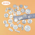 JIALEEY Motivational Charms, Wholesale Bulk Lots Inspirational Message Charm Pendants for Crafting, Jewelry Findings Making Accessory For DIY Neck...