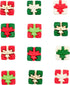 Buttons Galore 60+ Christmas Buttons for Craft Sewing Scrapbooking DIY Projects - 6 Different Button Packs...
