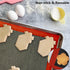 Perforated Baking Mats, 2 PCS Eclair Silicone Mat for Half Sheet, Non-Stick Reusable Oven Liners for Making Bread/Pizza/Pastry/Cookie 11 5/8" x 16...