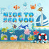 72 PCS Sea Life Paper Cutouts Under Sea Classroom Decorations Summer Ocean Bulletin Board Decor Tropical Fish Cutouts for School Classroom Bulleti...