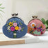 Maydear 2 Pack Embroidery Starter Kit with Pattern, Stamped Cross Stitch Kits for Beginners Adults with Embroidery Hoop and Instructions, Hand Emb...