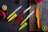 Paring knife, 4PCS Paring knives (4 Knives and 4 Knife cover), 4 Inch Peeling Knife, Fruit and Vegetable Knife, Ultra Sharp Kitchen Knives, German...
