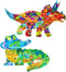 Puzzles for Kids Ages 8-10, 150 Piece Dinosaur and 154 Piece Crocodile Animal Shaped Kids Puzzles Jigsaw Puzzles for Kid Age 4 6 7 8 Learning Educ...