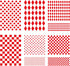 6 Pieces Polka Dots Harlequin Checks Stencils Circle Stencils for Drawin, Painting Stencils for Painting on Wall Tile Wood DIY Art Home Decor, 8.3...