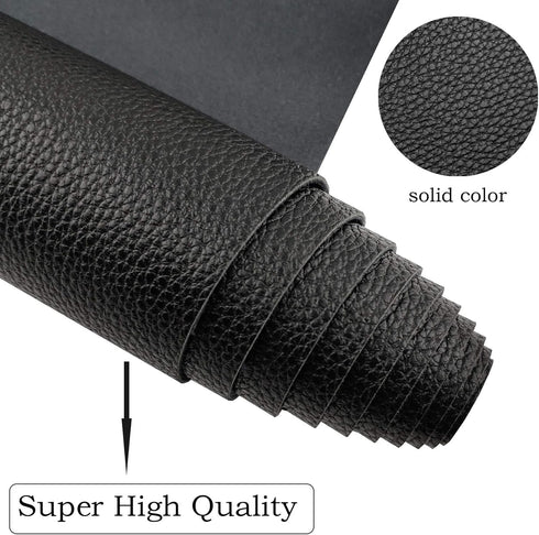 AOUXSEEM 11.8" x 52"(30cm x 132cm) Faux Leather Roll for Bows Earrings Handbag Wallet Purses Sewing Craft Making Handmade Synthetic Fabric...
