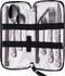 Camping Flatware, 10 Pieces Stainless Steel Stable Portable Travel Utensils, Reusable Silverware with Case for Fixing Tableware, Outdoors Picnic C...