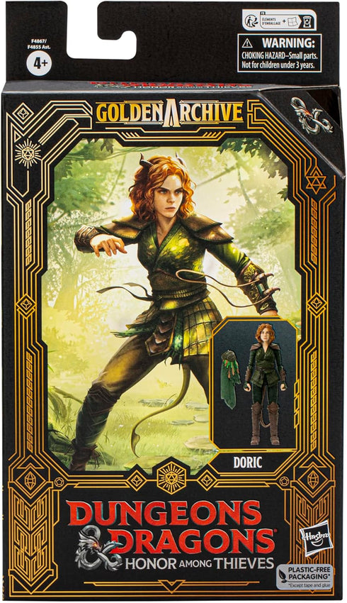 DUNGEONS & DRAGONS Honor Among Thieves Golden Archive Doric Collectible Figure 6-Inch Scale D&D Action Figures...