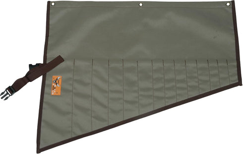 Wrench Roll Bag Organizer Tool Pouch Tools Bag Metric & SAE Hand Crafted, Heavy Weight, Water Proof Ballistic Polyester Oxford Canvas 14 Pocket - ...