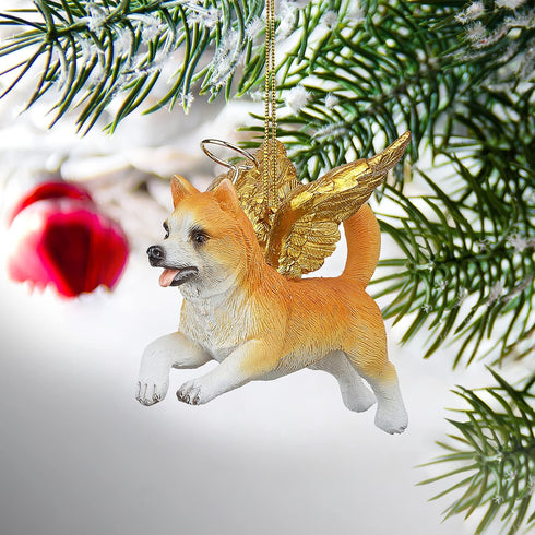 ANGEL WELSH CORGI ORNAMENT...