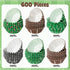 Football Mini Cupcake Liners - 600pcs Football Themed Baking Cups Muffin Case Cupcakes Wrappers, Rugby Sport Paper Cake Wrap Making Supplies for G...