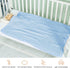100% Cotton Baby Blanket Knit Lace Soft Warm Toddler Blanket,30 x 40 Inches?Sky Blue...