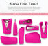 KUSSHI Neoprene Mini Makeup Pouch for Purse and Travel - Small Travel Pouch for Delicate Bottles and Beauty Items - For Foundations, Serums, Perfu...