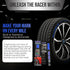Color Tire Paint Pen - Waterproof Permanent Paint Pens for Car Wheels Lettering | Car Wash Safe and Durable | Made in Japan (Blue, 1 Pen)...