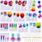 LET'S RESIN Resin Earring Mold, 171 Pcs Resin Jewelry Molds Making Kit with 11 Pack Variety Shape Resin Molds Silicone, Earring Molds for Epoxy Re...