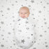 TL Care Printed 100% Cotton Knit Fitted 18" x 36" Cradle/Bassinet Sheet - Compatible with Mika Micky Bassinet, Super Stars, Soft Breathable, for B...