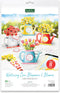 Katy Sue Watering Can Blossoms & Blooms Card Making Kit. Contains 8 Shaped Cards, 3 Sheets of Floral Die Cut Decoupage, 8 Envelopes & Instructions...