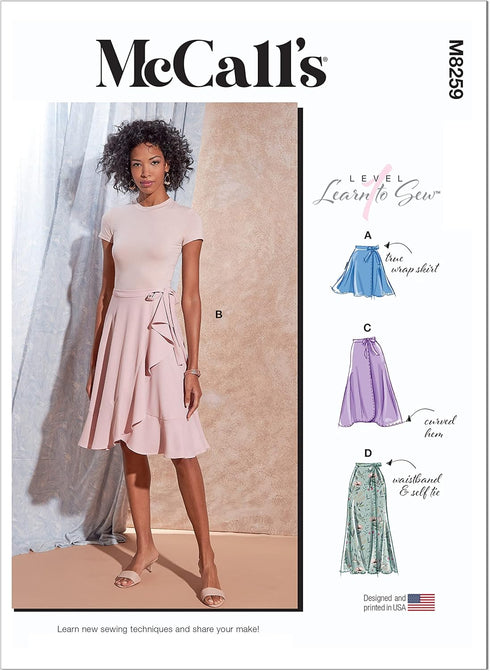 McCall's Misses Skirt/Pants Sewing Pattern Kit, Multicolor...