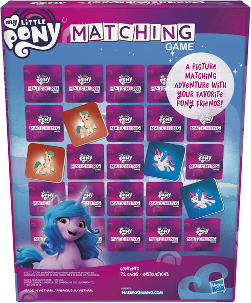 Hasbro Gaming My Little Pony Matching Game for Kids | 1+ Players | Preschool Board Games for Clasroom | Back to School Gifts | Ages 3+...