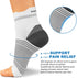 PAPLUS Ankle Brace Compression Socks (6 Pairs) for Men and Women. Plantar Fasciitis Socks with Foot Arch Support for Pain Relief...