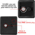 TOODOO 2 Pieces 41mm QR Release Plate Camera Tripod Ball Head Quick Release Plate Replacement Compatible with Ambico V0552 V0554, Sunpak 7500 Pro ...