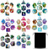 DND Dice Set,8x7 (56 Pieces) Polyhedral Dice with a Large Drawstring Bag Great for Dungeons and Dragons, Role Playing RPG MTG Table Game?8 Colors?...