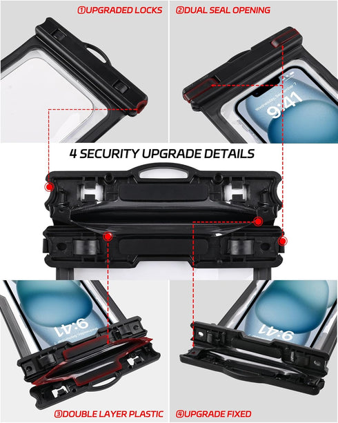 2024 Waterproof Phone Pouch, Kayak Boat Accessories Cruise Ship Essentials Must Haves Dry Bag for Vacation Beach Travel Waterproof Phone Case for ...